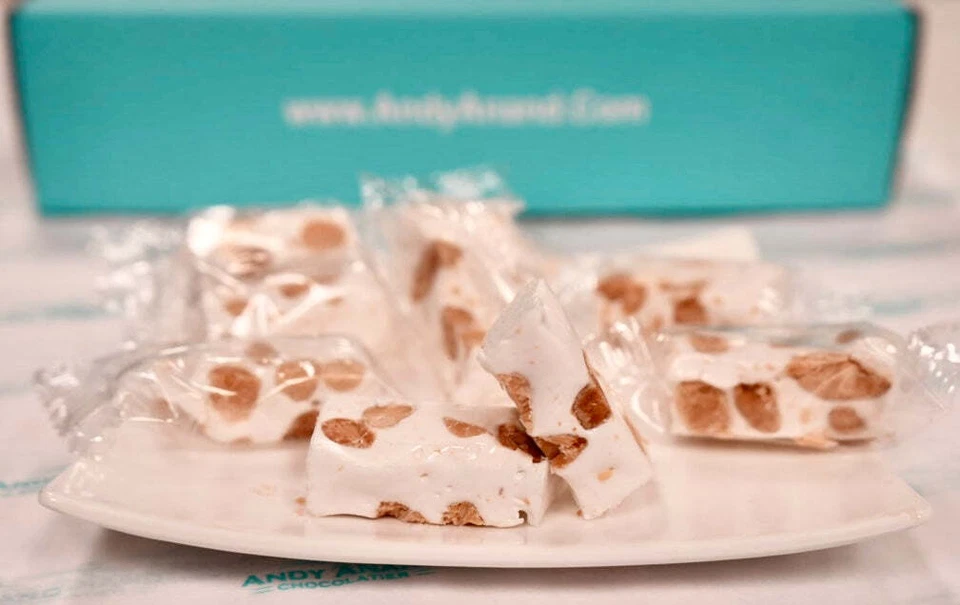 18 Bite-Size Sugar-Free Roasted Almond Soft Nougat Brittle 7 Oz - 2 Pack - Image 3 of 4