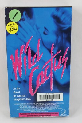 Wild Cactus VHS Video Unrated Erotic Thriller David Naughton India Allen |  eBay