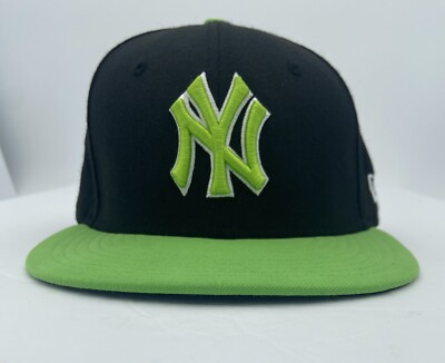 New York Yankees New Era 59Fifty Ball Cap 1/4 Lime Green