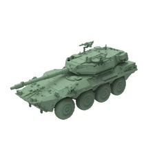 SSMODEL 1/100 Military Model Kit Italy Wheeled Tank Destroyer