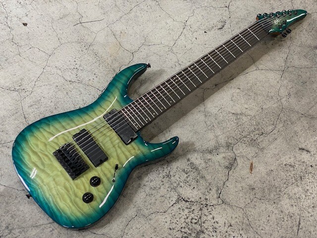 No, 1023 / gfc / GN8-200 / GLOSS BLUE BURST QM / Guitar