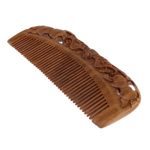 Sandalwood Wooden Comb Natural Hair Care Detangling Brush Anti