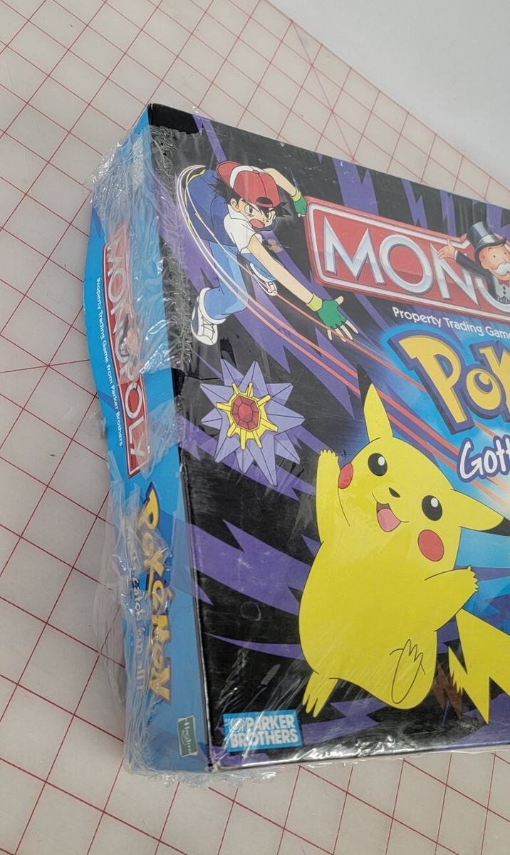 HASBRO MONOPOLY POKEMON COLLECTORS EDITION VINTAGE 1999 BOARD GAME