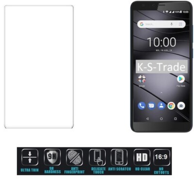 K-S-Trade Compatible with Gigaset GS100 Ultra-Clear Tempered Glass