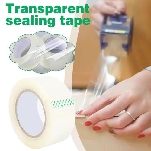 1/3/5Rolls Clear Carton Sealing Packing Tape Box Shipping  NEW - Afbeelding 1 van 12