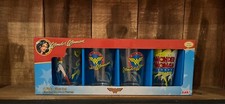Wonder Woman Collector s Series Glass Set 4-Pack - RARE NIB