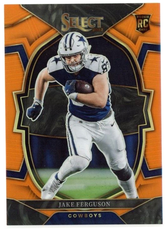 2022 Panini JAKE FERGUSON Select Concourse Orange Prizm RC /49