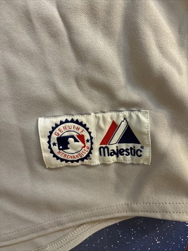 Vtg Majestic Boston Red Sox Curt Schilling #38 Baseball Jersey Gray Mens 2XL - Picture 5 of 22