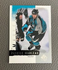 2000-01 SP Authentic Hockey #74 Patrick Marleau - San Jose Sharks