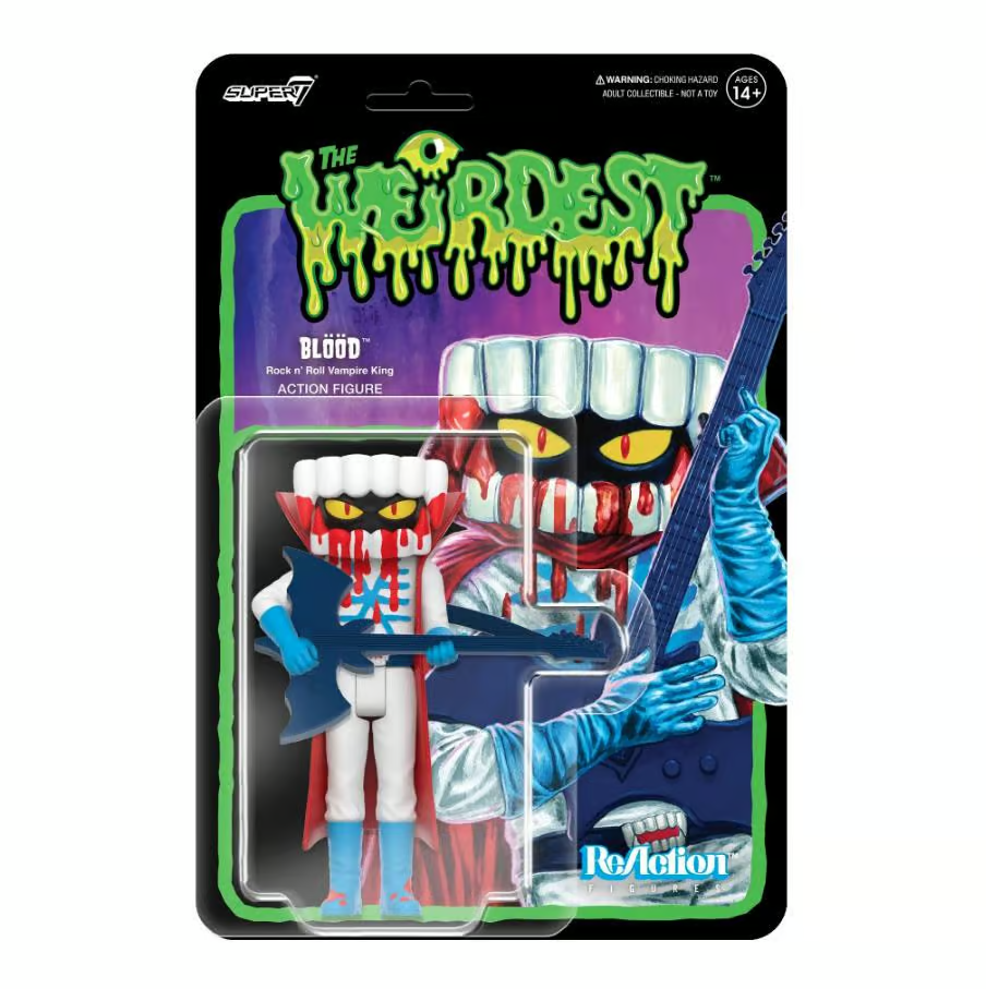 The Weirdest Wave 5 - Blood (Rotten Rangers)  ReAction Figure SUPER 7 3.75""