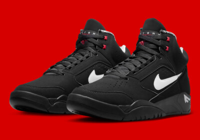 Nike Air Flight II Lite Mid Black Varsity Red White DQ7687-003