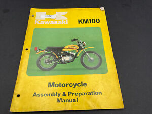 KAWASAKI KM 100 A4 1978 ASSEMBLY, PREPARATION MANUAL PT# 99931-1024-01