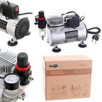 Profi Airbrush Kompressor Airbrushkompressor Tank Filter Regler Ventilator