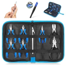 Toolour Jewelry Pliers Set - Mini Craft & Jewelry Making Tools for DIY Beadin...