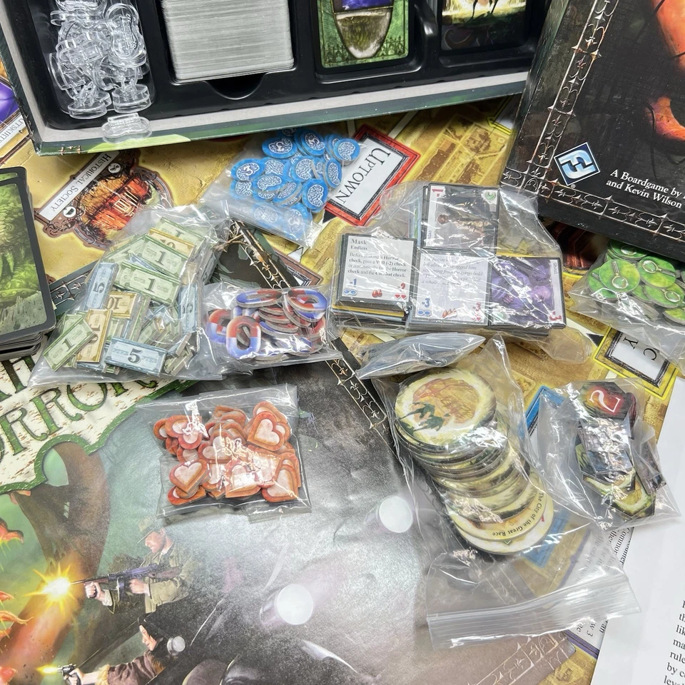 Fantasy Flight Games Arkham Horror Strategy Board Game 2006 Edition Missing Dice - Image 4 of 4