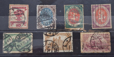 Deutsches Reich - gebrauchtes Briefmarkenlot - gemischte Jahre - B