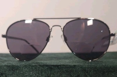 Foster Grant Men's Sunreader Sunglasses ''Archer Gun'' Various Strengths *READ*