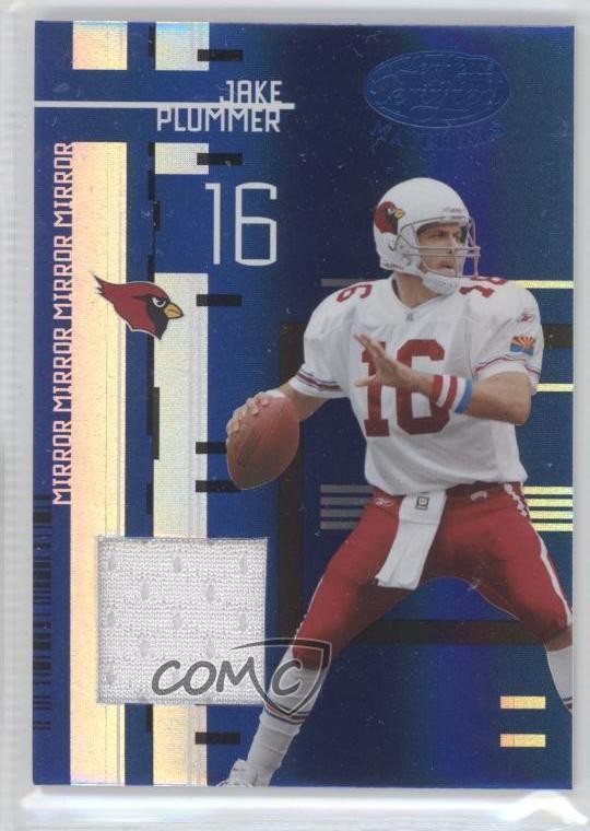 2005 Leaf Certified Materials Mirror Blue Materials 26/50 Jake Plummer #121 1d9