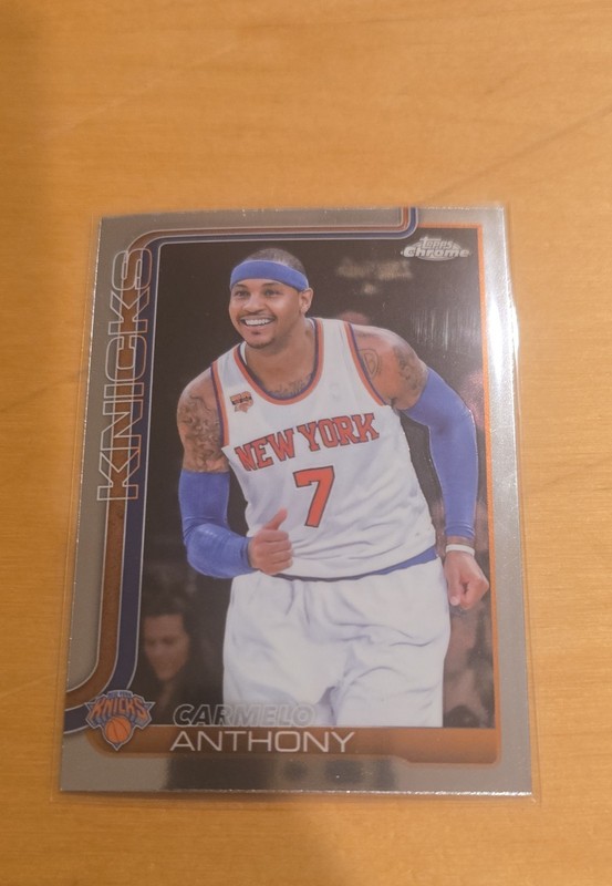 2025-26 Topps Chrome - Carmelo Anthony #248