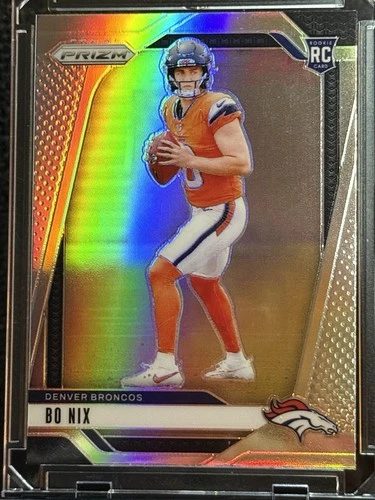2024 PANINI PRIZM #309 BO NIX SILVER PRIZM - RC/SP (CLEAN)
