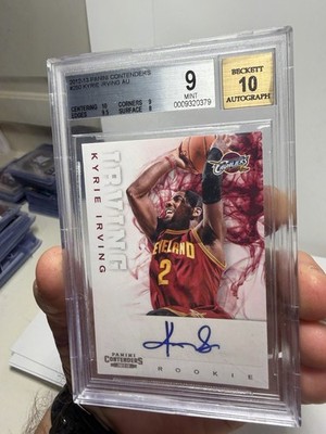 2012-13 Panini Contenders Kyrie Irving RC Rookie Auto #250 BGS 9 Auto 10