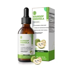 Graviola Soursop Leaf Extract liquid Drops Supports Immune Boost 60ml 2FL.OZ