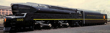 Photo Art Print of PRR Streamlined Class T1 Duplex-Drive Steam 4-4-4-4 No. 6110