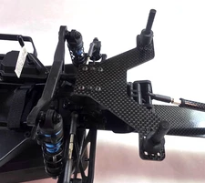DR10 Carbon Fiber Extended Rear Body Mount