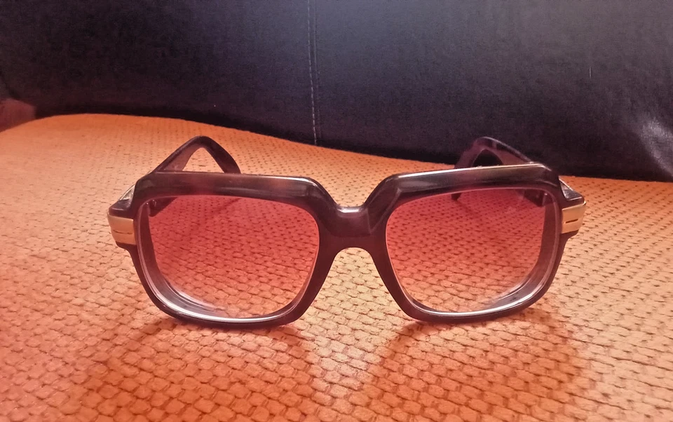 Lunettes de soleil CAZAL Legends 607 Écaille & Or – Authentiques - Photo 1/4