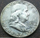 US 1953-S Franklin Half Dollar **