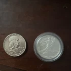 1951 Franklin & Walking Liberty Silver Half Dollars Circulated
