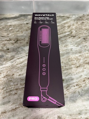 #ad #ad Wavytalk Pro Steam Hair Straightener Brush NEW $45.00