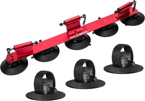 ROCKBROS Suction Bike Rack forCar Roof Suction Cup Bicycle Carrier Quick Release