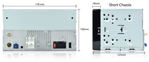 Pioneer DAB Bluetooth 2DIN USB MP3 Autoradio für Nissan 370Z Coupe Roadster ab 1 - Bild 6 von 9