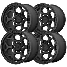 (4) KMC KM541 Dirty Harry 17x8.5 8x6.5