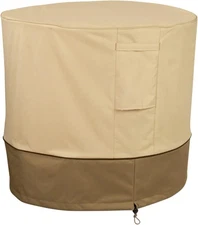 Classic Accessories Veranda Water-Resistant 34 Inch Round Air Conditioner Cover