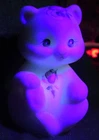 Fenton  Bear, Pink Rosalene glass Scarce Hard To Find RARE