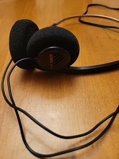 Aiwa Headphones HP-M16 Black Vintage