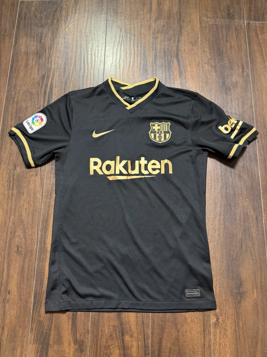 Barcelona Away Jersey Black for sale | eBay
