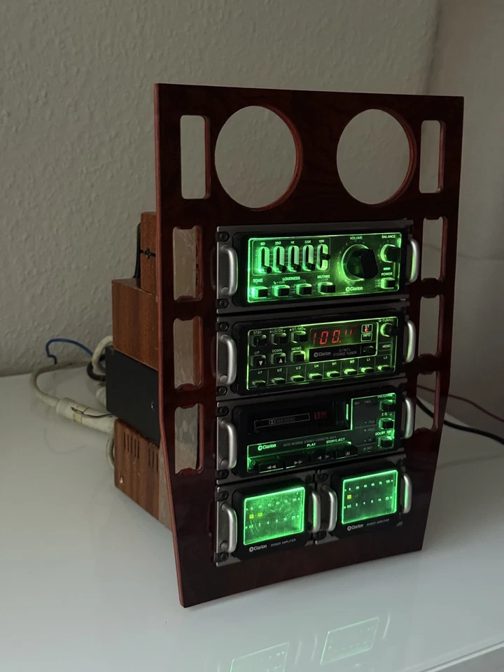 Radio Clarion G80 for W126 C126 Mercedes-Benz AMG Brabus SGS GEMBALLA 1000sel - Bild 2 von 4