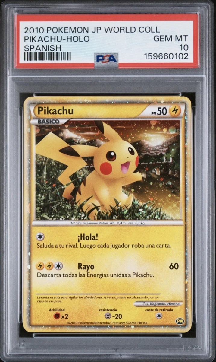 Pikachu Pokémon TCG Individual Collectible Card Game Cards in