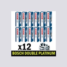 12x Bosch Platinum Spark Plugs for ROLLS-ROYCE GHOST 6.6 09->20 RR4