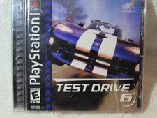 Test Drive 6 (Sony PlayStation, PS1, 1999) Black Label CIB COMPLETE TESTED