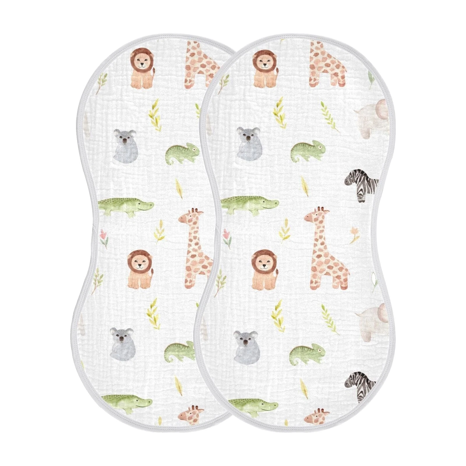 Safari Baby Panos de Paninhos de Boca