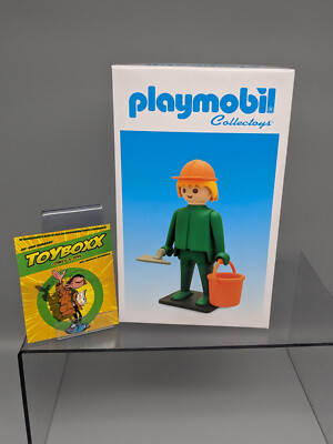 Playmobil Collectoys Construction Worker Builder Worker Vintage XXL Plastoy 2C