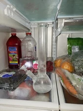 Premium 12" Clear Thick Glass Hookah Water Pipe Bong with 14mm Bowl