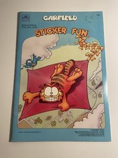 Vintage 1978 Garfield Sticker Fun Sticker Book. 100 Complete