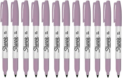 Sharpie Fine Permanentmarker Purple Fluorite, 12er Pack