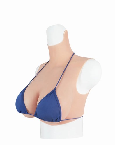 Silicone Breast Forms /B/C/D/E/G Cup Huge Fake Boobs Drag Queen Shemale - Picture 20 of 26