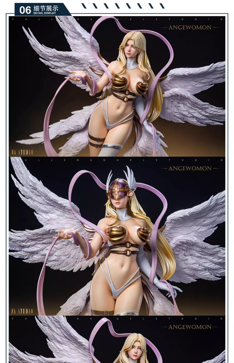 お客　NOAH STUDIO ANGEWOMON 1/4 angewomon 1/4 statue in stock - NOAH STUDIOS